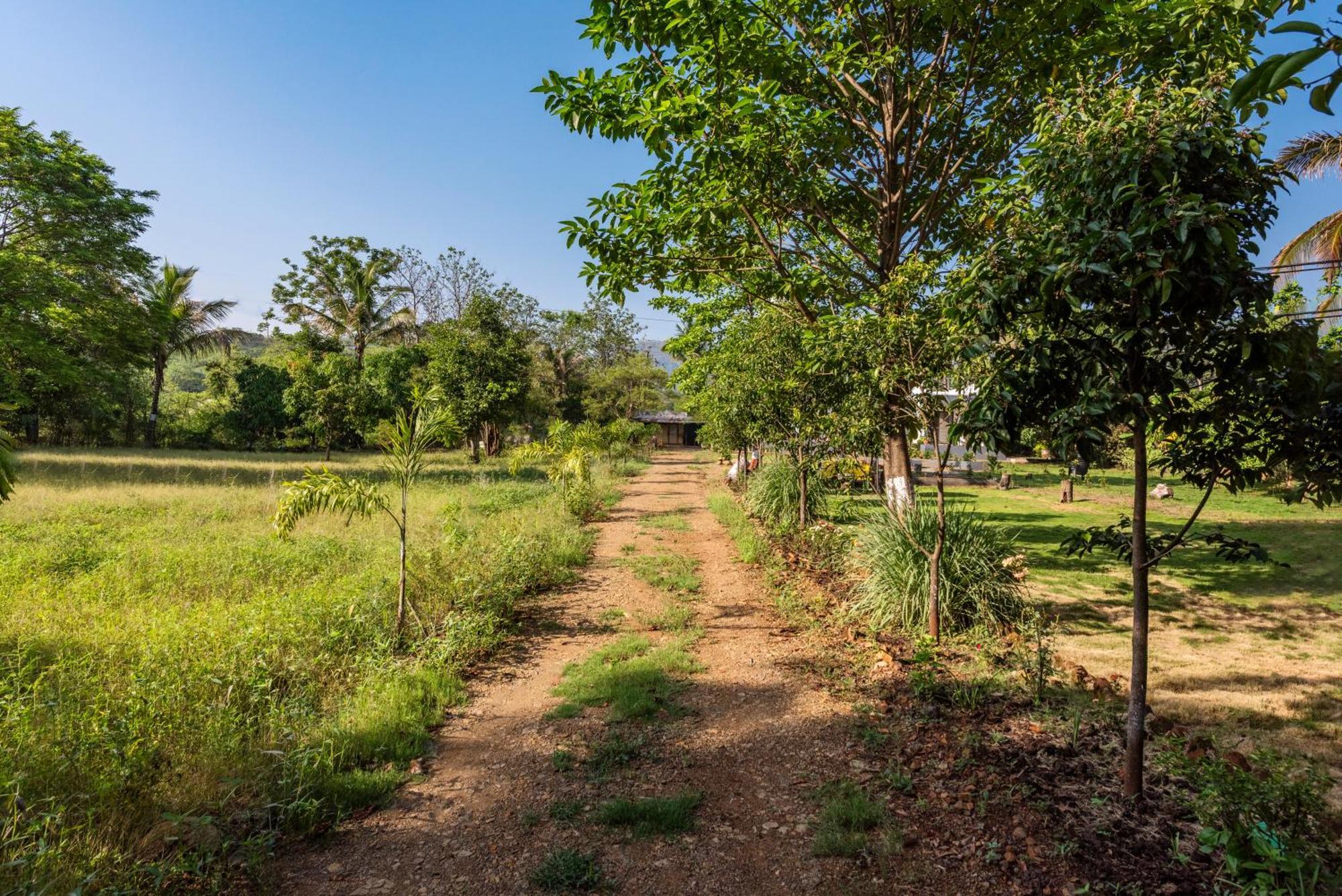 Saffronstays Lakeview Nivara - Farm Stay Villa With Private Pool Near Poona Buitenkant foto